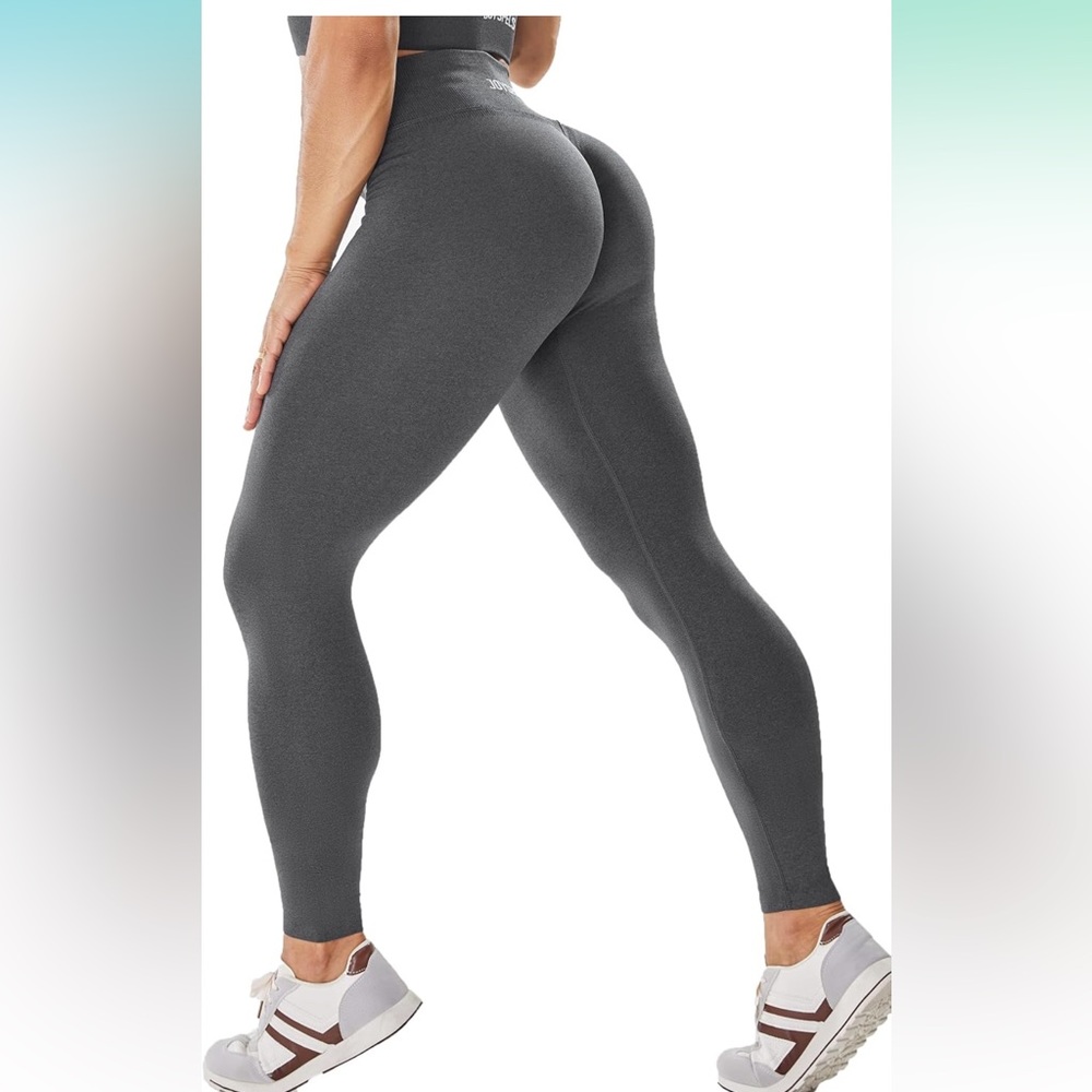 Workout Leggings for Women Seamless Scrunch Tights Tummy Control